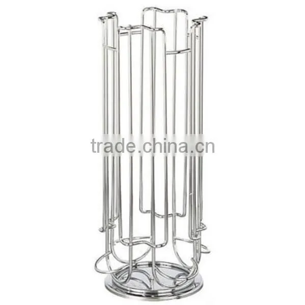 Coffee Pod Holder Rotating Revolving Rack Tower Capsule Stand