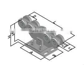 cantilever gate carriage wheel, iron door roller