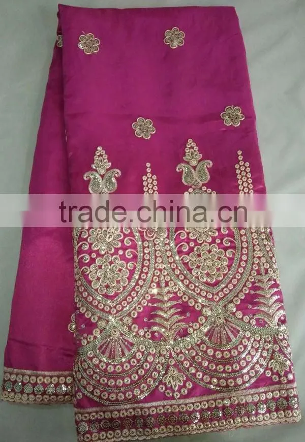 2016 african George lace fabric for garment