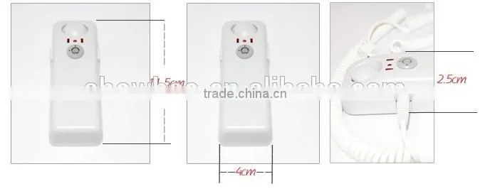 mobile and tablet security display anti-theft alarm system