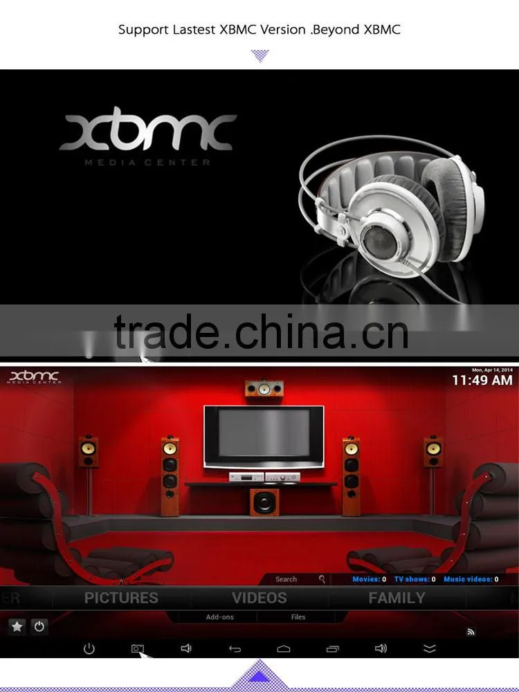 2016 Real Manufature for RK3288 Ultra Quad-core Android TV Box