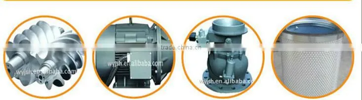 screw air compressor manufacturer for blowing plastic containers TW15A