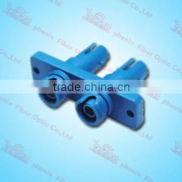 ST duplex optical adapter
