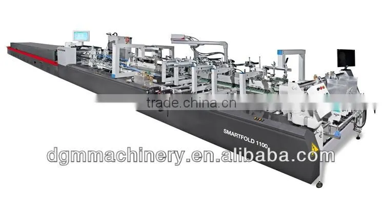 Smartfold 1100PC automatic straight-line box folding gluing machine