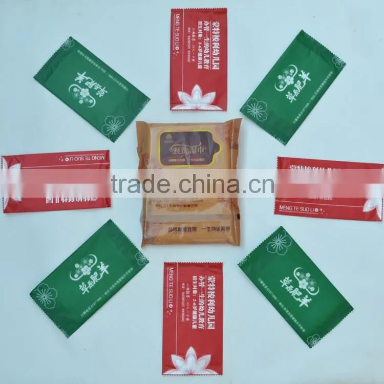 1pcs Single Idividual package wipe for easy carrying