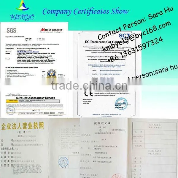 Multifunction self-clean cheap inkjet direct jet uv printer