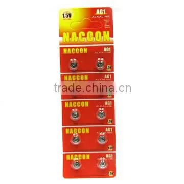 AG1 1.5v 13mAh Alkaline button cell batteryfq