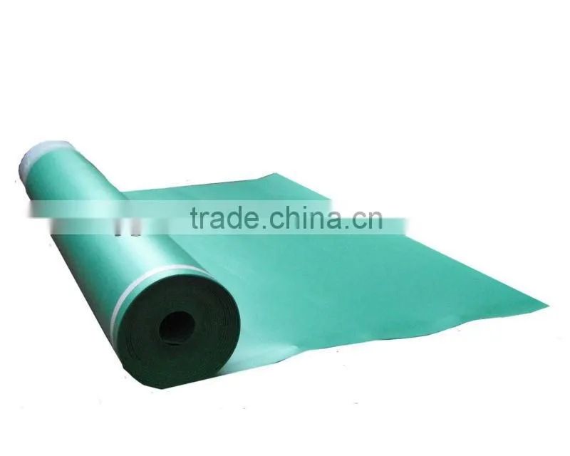 Green IXPE silent underlayment