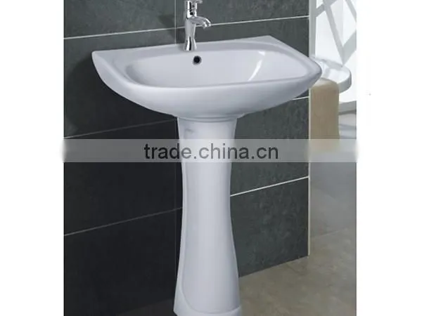 Western Style Bathroom Pedestal Sinks/healthy pedestal outdoor wash basin