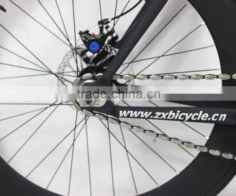 700c single speed aluminum alloy frame olive chain Disc brake CR-mo bicycles