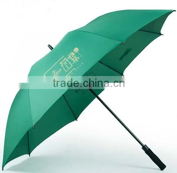 Custom Print Promotional Straight Automatic Big Golf Umbrellas