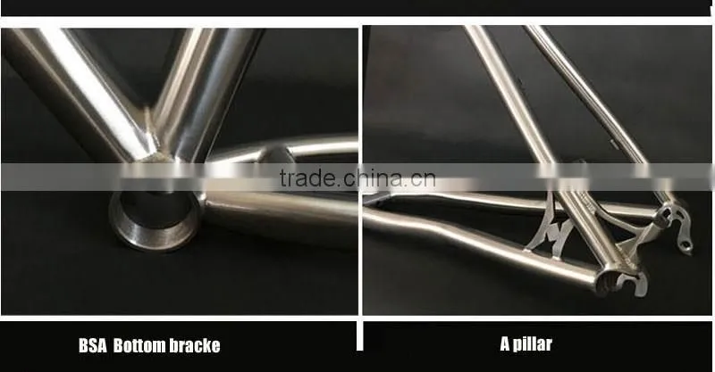 full suspens titanium mountain bike frame
