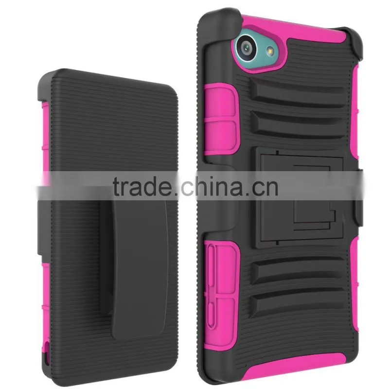 New arrival Fashion Hard Future Armor Impact Hybrid Hard Case Cover case for sony xperia z5 compact alibaba china