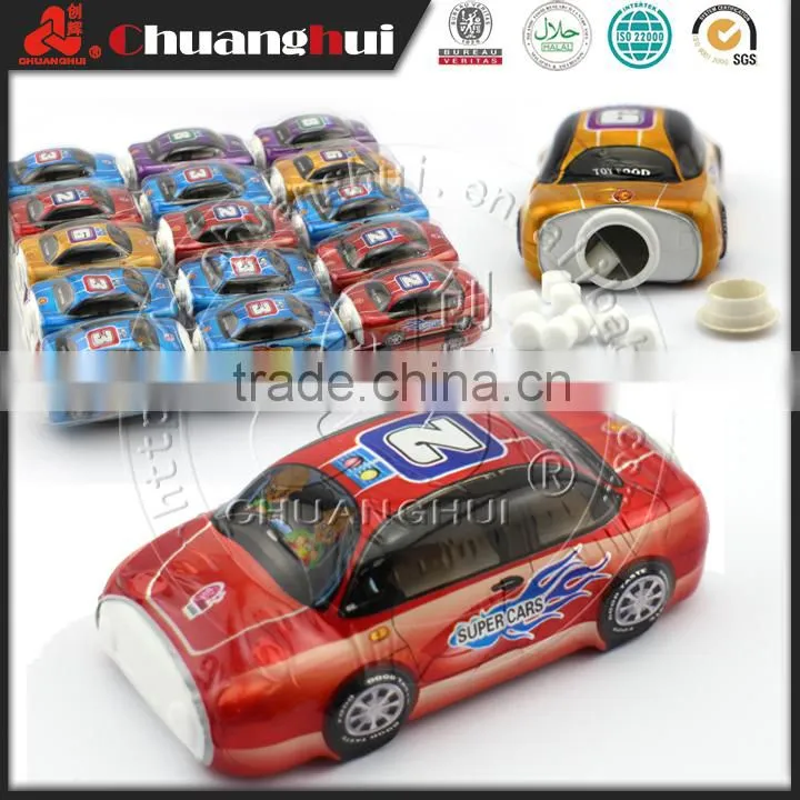 Car Toys with Bubble Gum In Jar