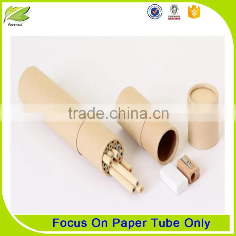 Alibaba china logo printed cylinder paper tube for pen