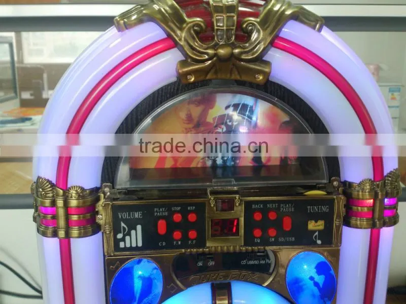 retro radio Jukebox with cd fm am / mp3 / bluetooth speaker