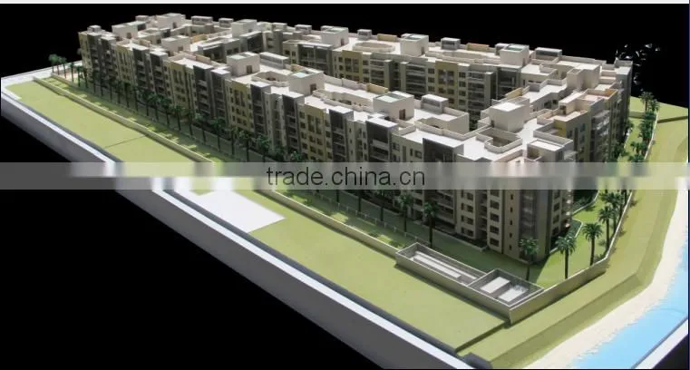 scale model for residential apartment architectural model,building scale model making