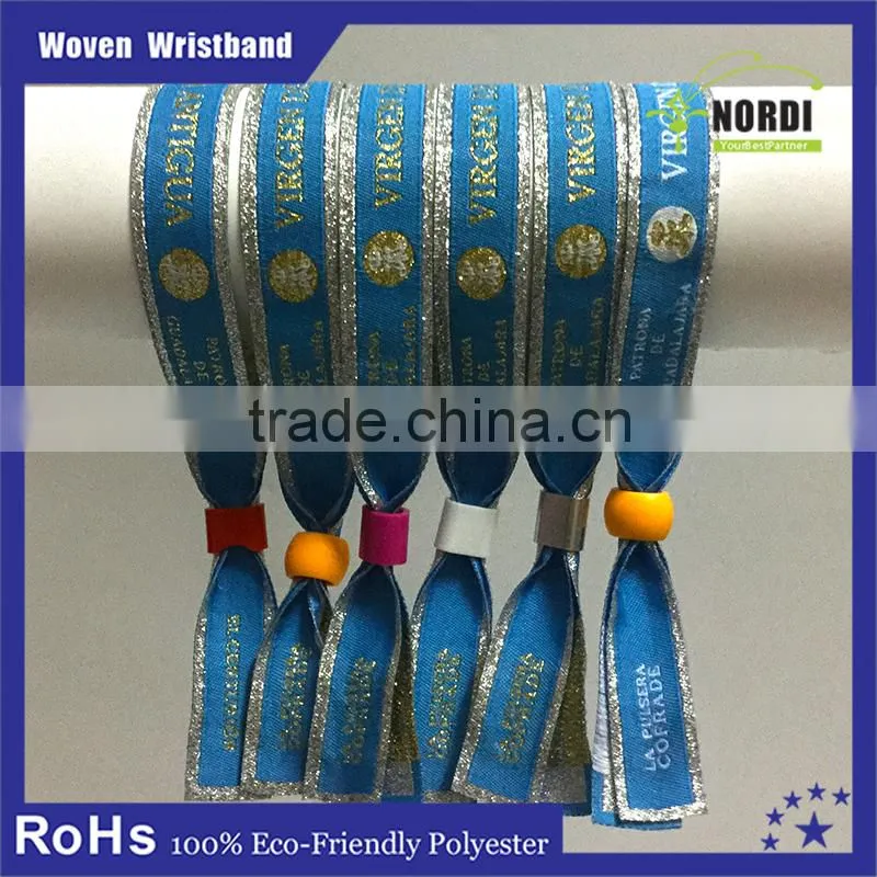 fabric wristbands for events and music&rfid wristband
