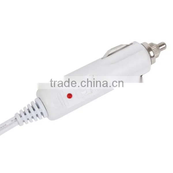 Universal 3 socket car lighter plug adapter customized logo