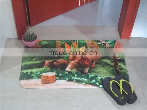 40x60cm min 100%polyester Children room lovely door mat