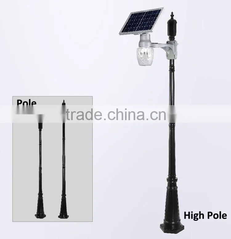6w led apple IP65 PIR sensor solar led garden light