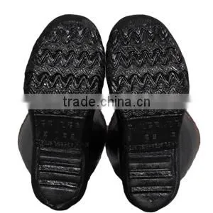 Rubber safety boots steel midsole