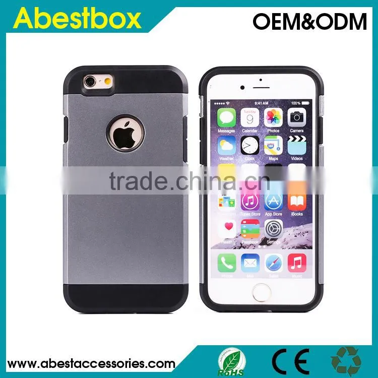 Hybrid PC+TPU Tough Armor Color Hard Case Cover for Samsung Galaxy S6 Plus