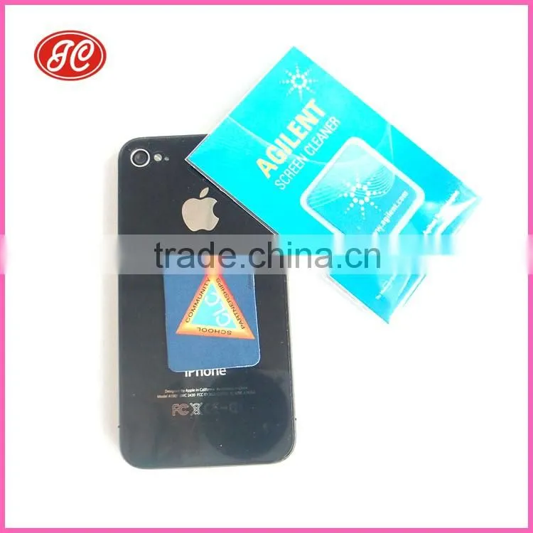 Sticky Cleaner Various Patterns Microfiber phone Cleaner Sticker for smartphones