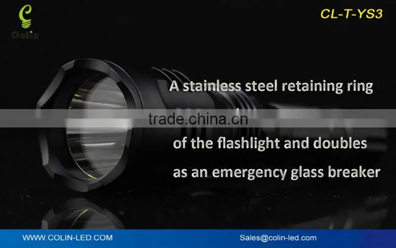 high power rechargeable LED flashlight