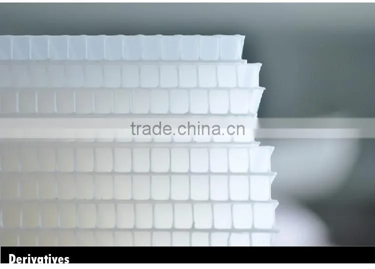 Coroplast pp board/pp corrugated plastic sheet/board with sealed edge and round corner