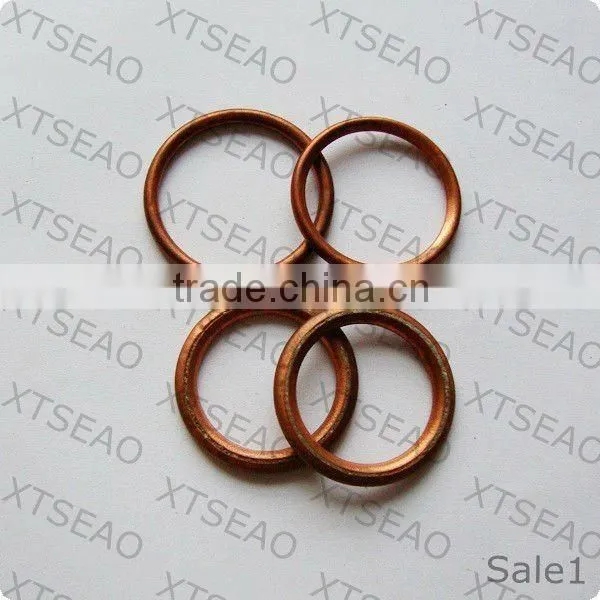 Made in china non-asbestos filled copper washers