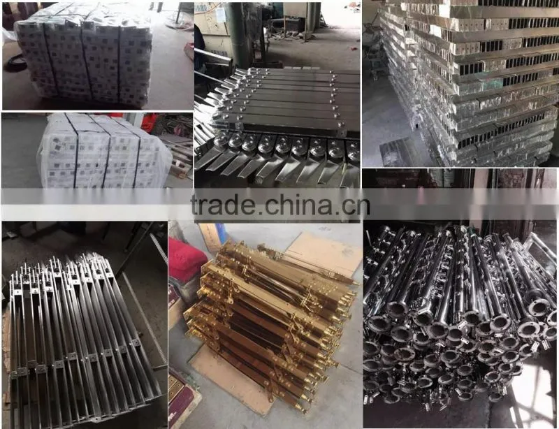 Stainless steel handrail balustrade glass railing