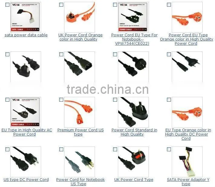 Power Cord US TYPE,any length