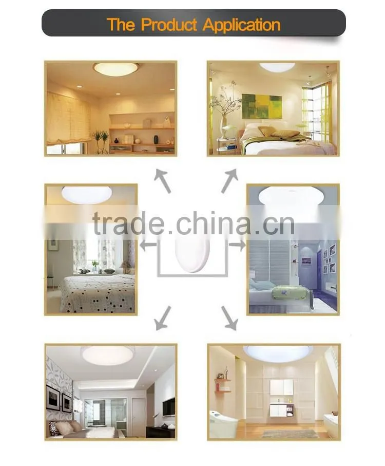 8w surface mounted senor ceiling light