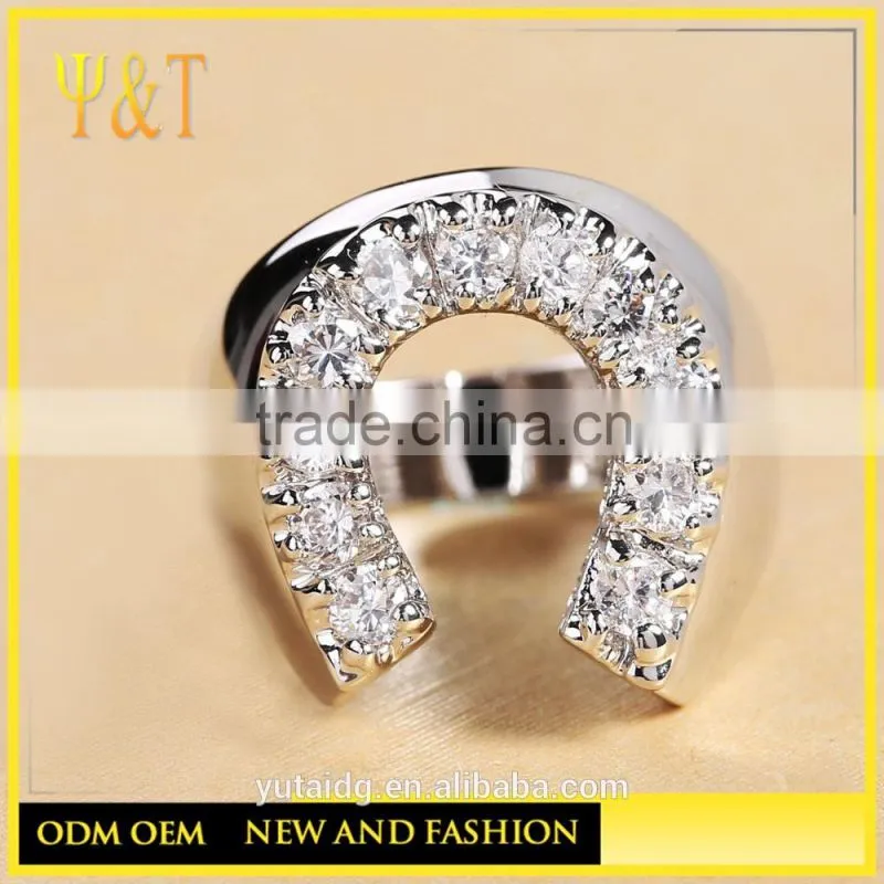 Jingli jewelry U Shaped Women Ring (YJ-0535)