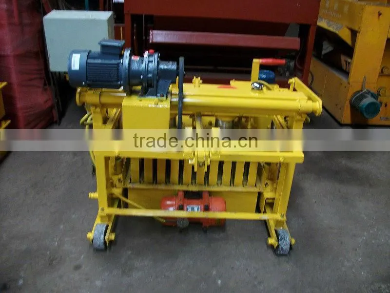 Building construction materials QT40-3A manual brick laying machines