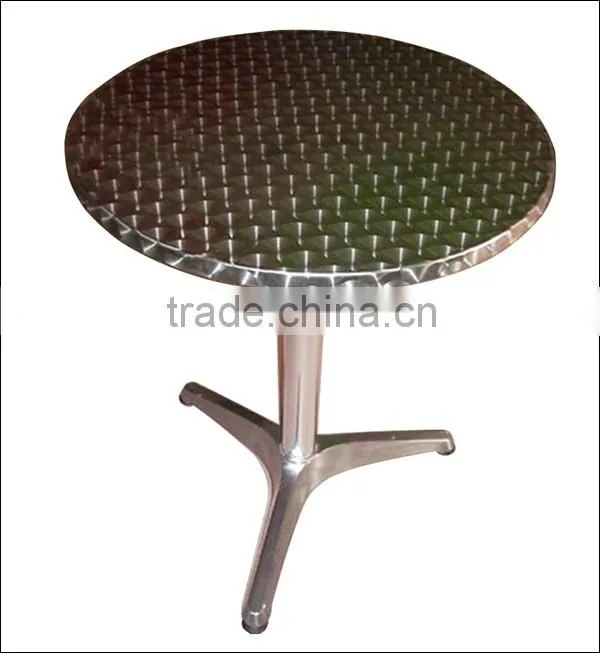 High quality rustless outdoor aluminum table