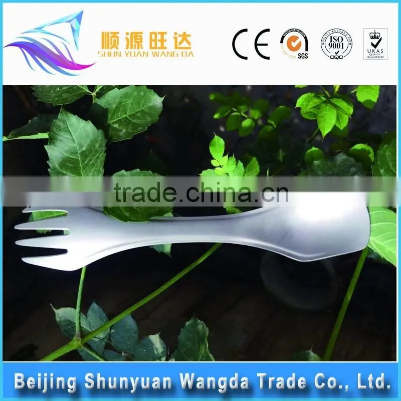 3 in 1 Titanium Spork, Titanium Spoon for Titanium Camping