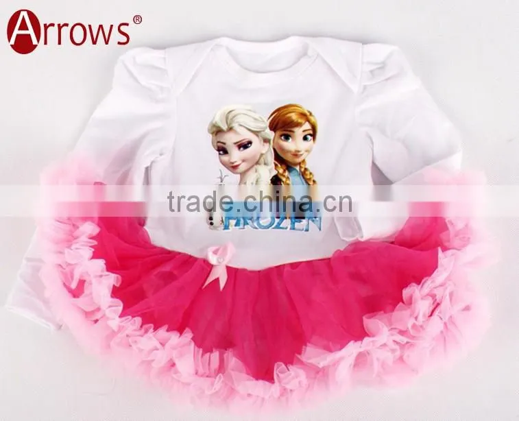 New Elsa Anna Girls Dress Cosplay Party kid Dresses Princess Children clothing Baby Kids Vestidos toddler girl dress