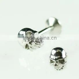 Cool 316L steel spider shape lip ring body piercing jewelry