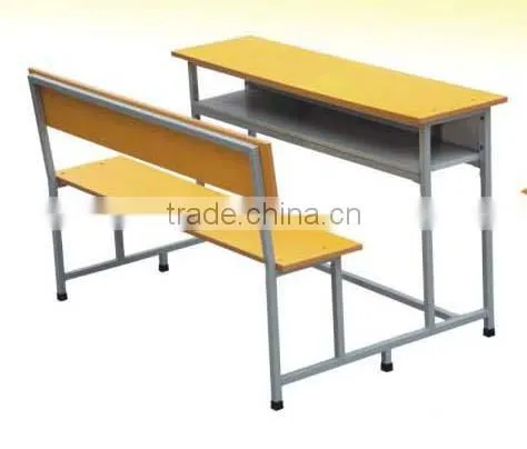 Detachable 2-person desk & chair for sale student desk & chair A-022