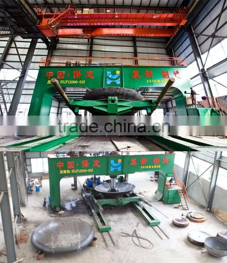 Conical welded dish ends / ASME standard stainless steel pipe fittings