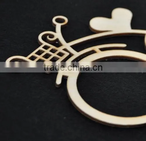 wood veneer shape, wooden flourish scrapbooking card craft embellishments