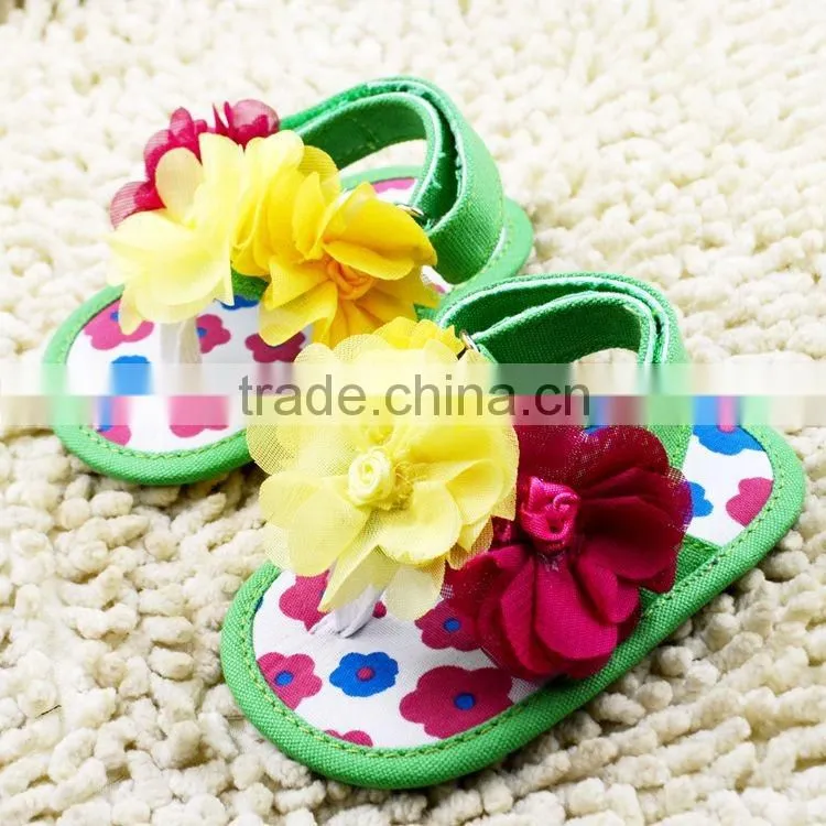 wholesale china kids shoes baby girl summer shoes baby shoes colors flower sandals