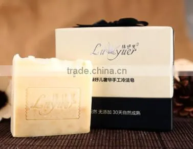 lemon & verbena cold process soap