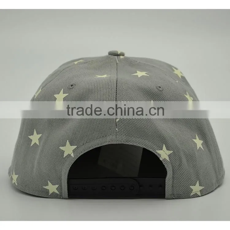 New Fashion Custom Cotton Embroidery Snapback Cap Flat Brim Hats And Caps