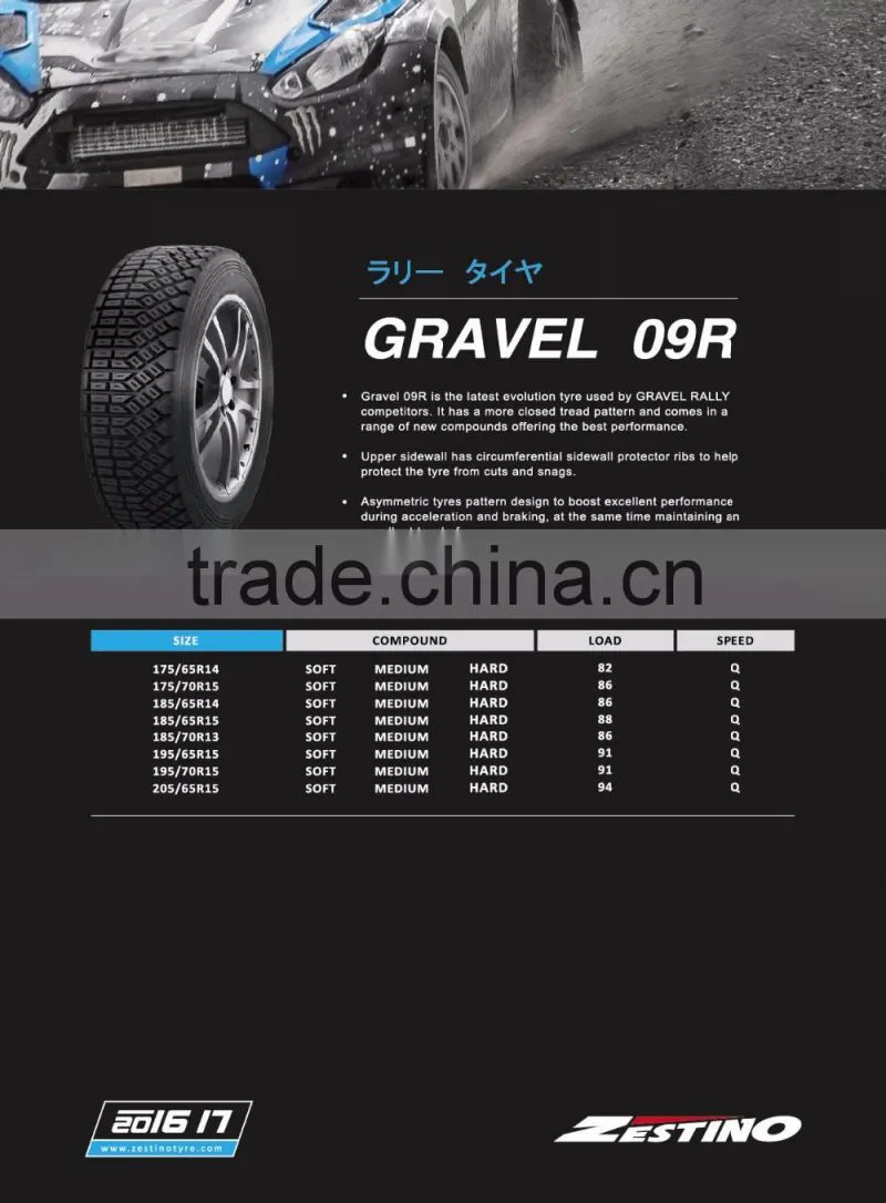 zestino japanese technology pneu rally auto tires