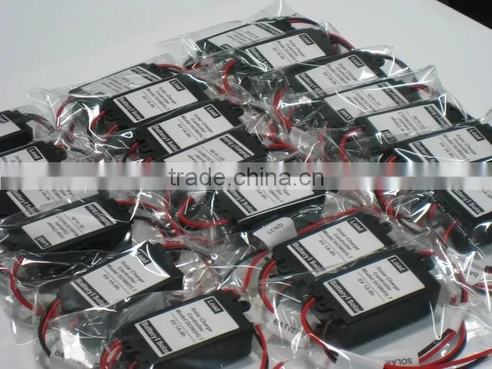 Mini IP67 6V/12V auto 1A 3A 5A PWM Solar Charge Controller