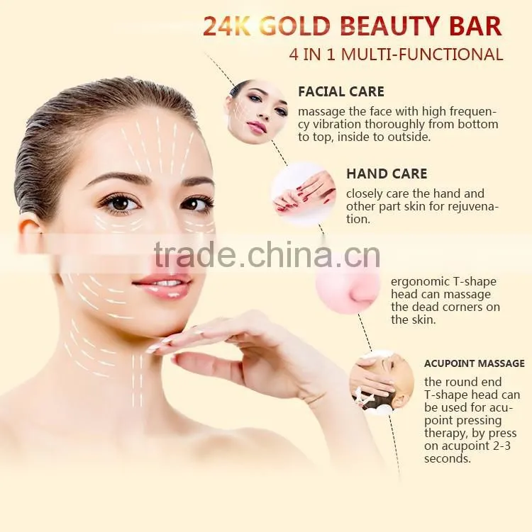 24k gold facial beauty bar golden beauty cosmetics notime