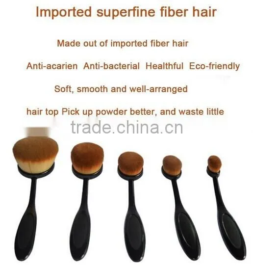 China Manufacturer Custom Logo Synthetic Makeup Brushes Professional
